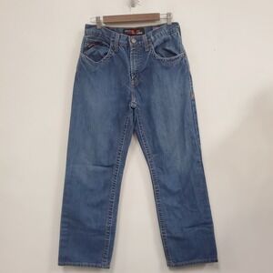 Ariat M3 Loose Fit Fire Resistant FR Denim Jeans Size 31x30‎ Blue Straight Leg